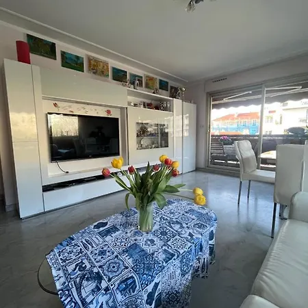 Privee Avec Terrasse Au Port De ניס